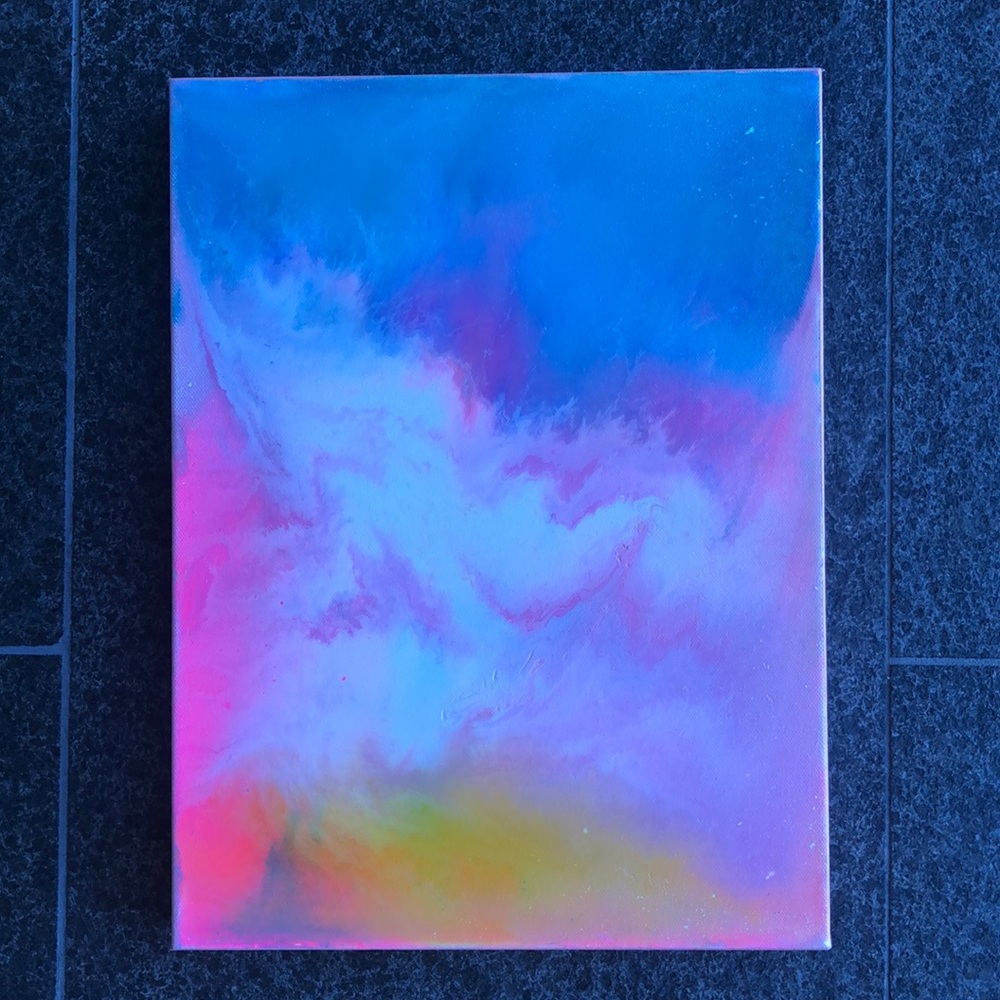 12 X 16” Acrylic Painting for Home Decor 🌊 - Picture 4 of 6